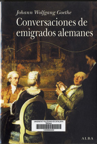 Libro: Conversaciones de emigrados alemanes - Goethe, Johann Wolfgang von