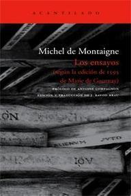 Libro: Ensayos, libro I - Montaigne, Michel de