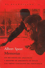 Libro: Memorias - Speer, Albert