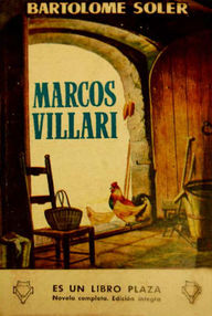 Libro: Marcos Villarí - Soler, Bartolomé