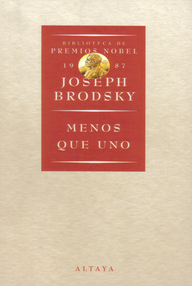 Libro: Menos que uno - Brodsky, Joseph