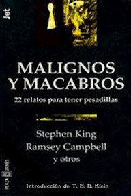 Libro: Antología de relatos Malignos y Macabros - Varios autores
