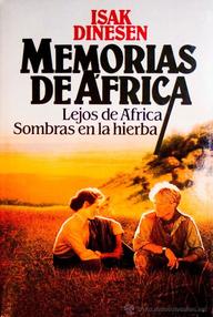 Libro: Memorias de África - Dinesen, Isak