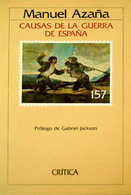 Libro: Causas de la guerra de España - Azaña, Manuel