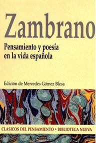 Libro: Pensamiento y poesía en la vida española - Zambrano, María