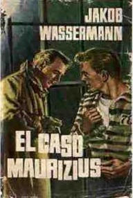 Libro: El caso Maurizius - Wassermann, Jakob