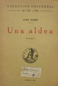 Libro: Una aldea - Bunin, Iván