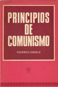 Libro: Principios del comunismo - Engels, Federico