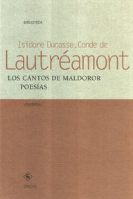 Libro: Los cantos de Maldoror - Lautréamont, Isidore Ducasse, conde de