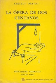 Libro: La ópera de dos centavos - Brecht, Bertolt