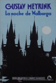 Libro: La noche de Walburga - Meyrink, Gustav