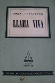 Libro: Llama viva - Steinbeck, John