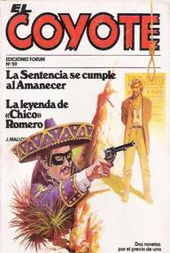Libro: Coyote - 117 La sentencia se cumple al amanecer - Mallorquí, José