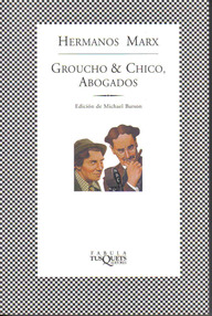 Libro: Groucho & Chico, Abogados - Marx, Hermanos