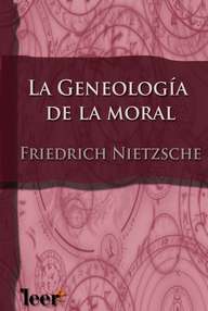Libro: La genealogía de la moral - Nietzsche, Friedrich