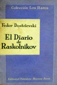 Libro: El diario de Raskolnikov - Dostoievski, Fiódor