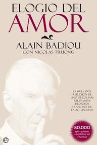 Libro: Elogio del amor - Badiou, Alain & Truong, Nicolas