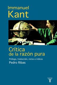Libro: Crítica - 01 Crítica de la razón pura - Kant, Immanuel