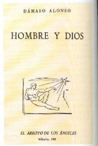 Libro: Hombre y Dios - Alonso, Damaso