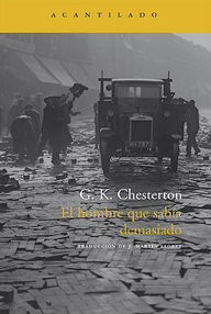 Libro: El hombre que sabía demasiado - Chesterton, Gilbert Keith