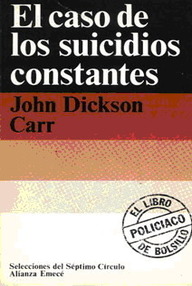 Libro: Fell - 13 El caso de los suicidios constantes - Carr, John Dickson (Carter, Dickson)