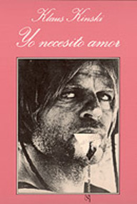 Libro: Yo necesito amor - Kinski, Klaus